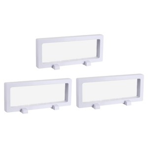 Unique Bargains TPU Film Display Jewelry Box 3 Pcs with Base - 1 of 4