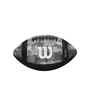 Wilson NCAA Statement Jr Football - Black/Gray - 1 of 4