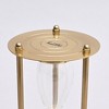 TopComfy Decorative Object Modern Table Clock with Minimalist Wire Design for Stylish Home Decor, Gold, 6"*6"*11.5" - 4 of 4