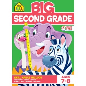 School Zone Big Second Grade Workbook - (Paperback) - 1 of 1