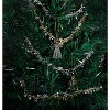 4E's Novelty Set of 4 Crystal Beaded Christmas Tree Garland Ornaments - Silver & Gold Bead Garland for Christmas Tree Decorations Acrylic Twist - 3 of 4