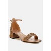 Nocturnal Rhinestone Embellished Shimmer Women Sandals - 2 of 4