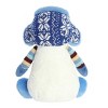 Aurora Medium White Holiday Land of Lils 8.5" Aspen Snowman Festive Stuffed Animal - 4 of 4