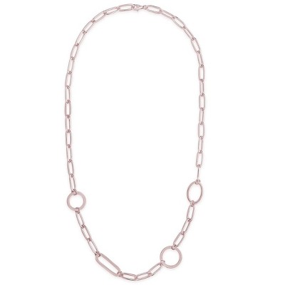 SHINE by Sterling Forever Mixed Link Chain Necklace