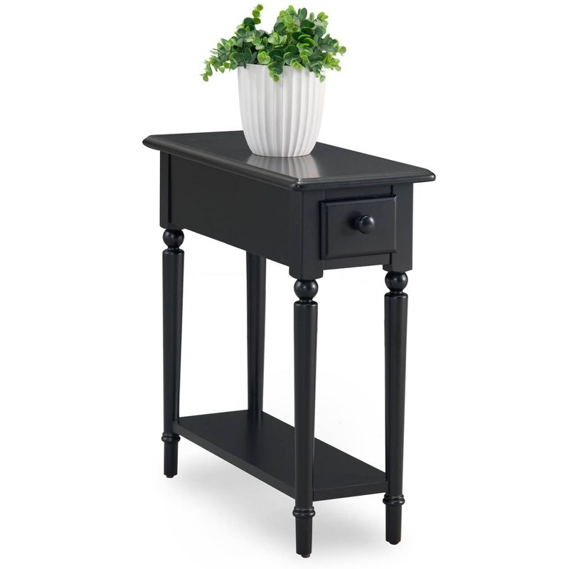End Table Black - Leick Home, 1 of 8