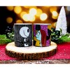 Silver Buffalo Disney Nightmare Before Christmas Jack and Sally Mug Set | Each Holds 14 Ounces - 3 of 4