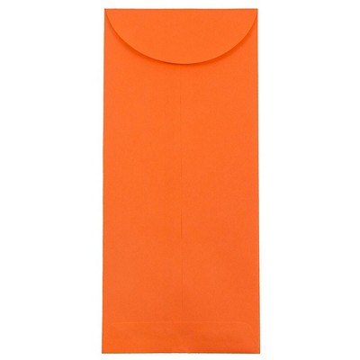 JAM Paper #14 Policy Business Colored Envelopes 5 x 11.5 Orange Recycled 3156405