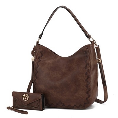 MKF Collection Lucille Hobo Shoulder Bag and Wallet by Mia K