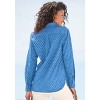 Women's Eyelet Button Down Blouse Shirt - LASCANA - 2 of 4