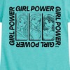 Girls' - Disney Princess - Aurora Ariel Jasmine Girl Power Fitted Short Sleeve Graphic T-Shirt - 2 of 4