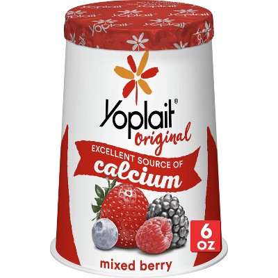 Yoplait Original Mixed Berry Yogurt - 6oz