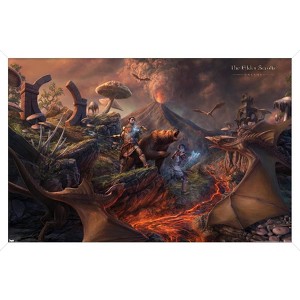 Trends International The Elder Scrolls: Online - Battle Framed Wall Poster Prints - 1 of 4