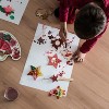 4E’s Novelty 12 Pack Unfinished DIY Wooden Picture Frame Christmas Ornaments Crafts for Kids & Adults, DIY Ornaments for Holiday Christmas Decorations - 3 of 4