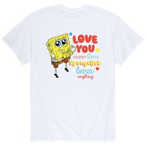 Men's - SpongeBob SquarePants - I love Money Mr. Crabs Short Sleeve Graphic T-Shirt - 1 of 4