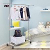 Simple Trending Standard Rod Clothing Garment Rack Chrome - 2 of 4
