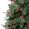 National Tree Company First Traditions Unlit Virginia Pine Artificial Christmas Tree with Berries & Pinecones - 3 of 3