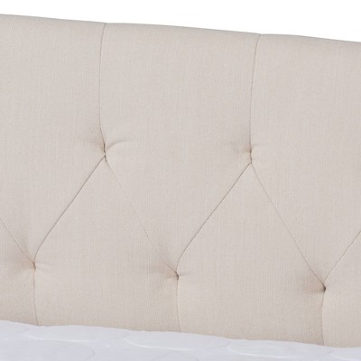 Queen Delora Upholstered Daybed Beige - Baxton Studio : Target