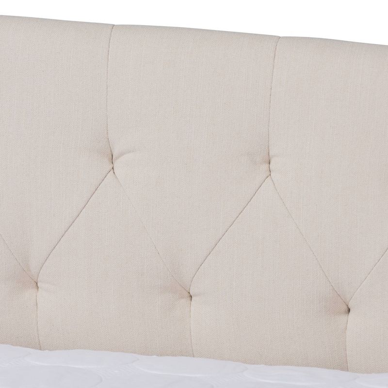 Queen Delora Upholstered Daybed Beige - Baxton Studio, 5 of 10
