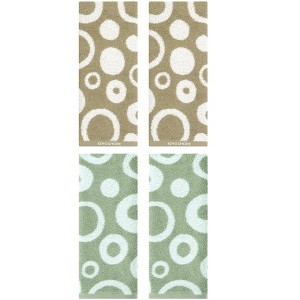 REGALWOVEN Cotton Soft Absorbent Bathroom Hand Towels 14" x 28" 4 Packs - 1 of 4