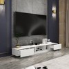 Famapy TV Stand with Storage Drawers and Shelves - 2 of 4