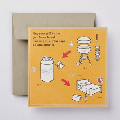 Father's Day Card Grillling and Beers - American Greetings