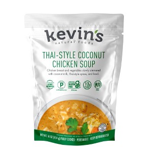 Kevin's Natural Foods Gluten Free Thai-Style Coconut Chicken Soup - 16oz - 1 of 2