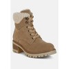 Madoka Fur Collar Chunky Ankle Boots - 2 of 4