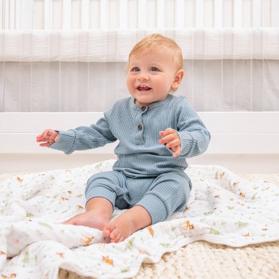 Disney Baby Bambi Forest Cotton Muslin Blanket