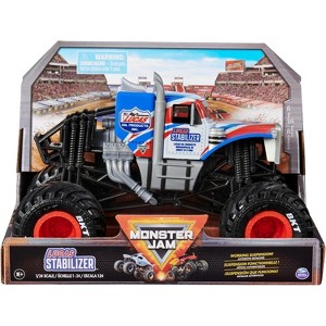 Monster Jam Lucas Stabilizer Monster Truck, 1:24 Scale Die-Cast Vehicle for Playsets, Gift Collectible for Fans & Kids Toys Ages 3+ - 1 of 4