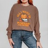 Simply Sage Market All I Want Is Pumpkins And Books Garment Dyed Long Sleeve - 2 of 4