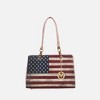 MKF Collection Nevaeh Vegan Leather patriotic pattern Women’s Shoulder Bag by Mia K - 2 of 4