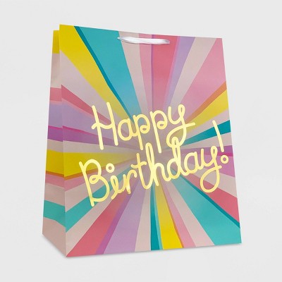 XLarge "Happy Birthday" Gift Bag - Spritz™