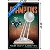 Trends International WNBA New York Liberty - 2024 WNBA Finals Team Logo Framed Wall Poster Prints - 3 of 4
