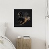Amanti Art Midnight Monarch Horse by Jake Fouracre Canvas Wall Art Print Framed - 4 of 4