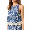 Women's Hampton‚Äôs Morning Paisley Top - lalavon M - 3 of 3