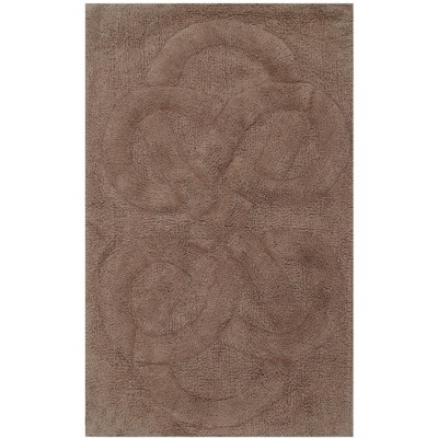 Knightsbridge Tuft Twisted 220 GSF Non Skid Back Bath Rug 24" x 40"
