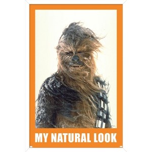Trends International Star Wars: Humor - My Natural Look Framed Wall Poster Prints - 1 of 4