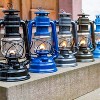 Feuerhand Outdoor Kerosene Fuel Lantern, German Made Weather Resistant Baby Special 276 Galvanized Hurricane Lamp for Camping or Patio, 10 Inches - 3 of 4