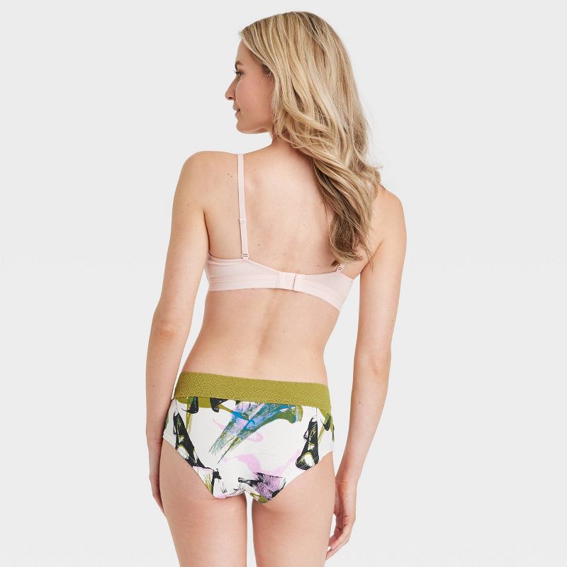 Women's Cotton Hipster Underwear with Lace Waistband - Auden™, 2 of 5