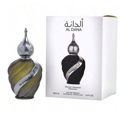 Niche Emarati Al Dana By Lattafa Lime, Lemon, Pepper, Bergamot, Smoke UniEau De Parfum Spray 3.4 Oz   3.4 Oz