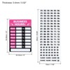 Unique Bargains PVC Changeable Waterproof Store Shop Business Hour Sign 1 Set - 2 of 4