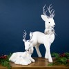 Northlight Laying Reindeer Mom and Calf Christmas Figurine - 11.5" - image 3 of 4