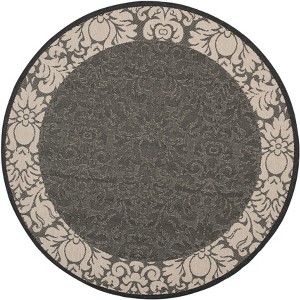 Courtyard CY2727 UV & Stain Resistant Non-Shedding Power Loomed Indoor/Outdoor Rugs - Safavieh - 1 of 4