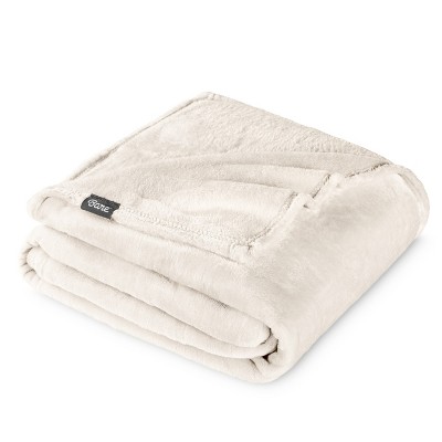Microplush Fleece Bed Blanket by Bare Home