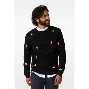 OppoSuits Deluxe Men's Christmas Sweaters - 1 of 4