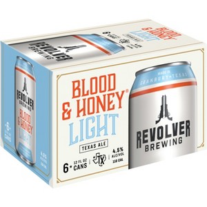 Revolver Blood and Honey Light Ale Beer - 6pk/12 fl oz Cans - 1 of 4