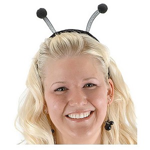 HalloweenCostumes.com  Women Women's Black Bug Antennae, Black - 1 of 4