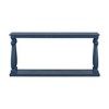Console Table with Lower Shelf and Four Solid Wood Tapered Legs, Modern Narrow Entryway Table for Entry, Hallway, Living Room, or Bedroom - 3 of 4