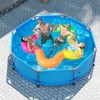 Costway 1158 Gal Outdoor Family Swimming Pool with Metal Frame Multi-layer PVC Fabric - 4 of 4