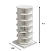 VYNXARIA White 360 Rotating shoe cabinet 6 layers - 4 of 4